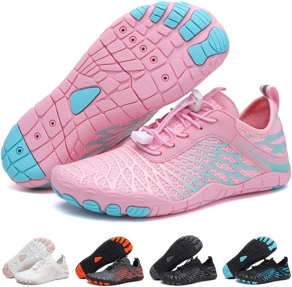 Hike Barefoot Shoes Womens Men Footwear,Pro-Healthy&Non-Slip Water Shoe for Women Men, Wide Toe Running Shoes Boots Sneakers Unisex